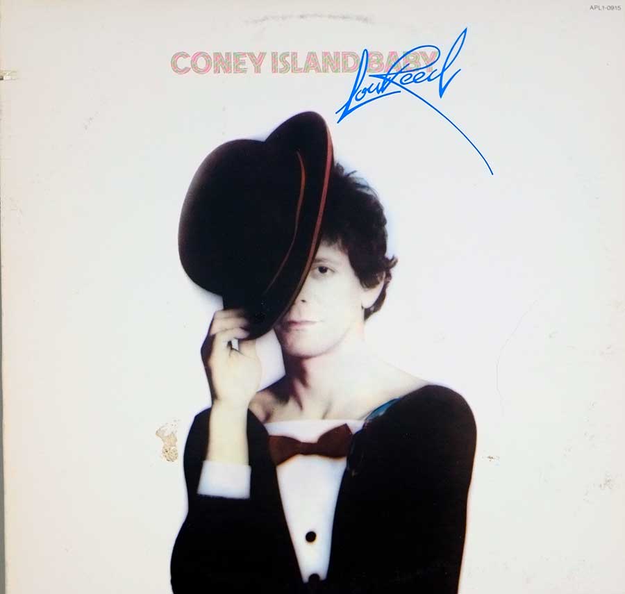 LOU REED - Coney Island Baby RCA USA Release 12" LP Vinyl Album front cover https://vinyl-records.nl