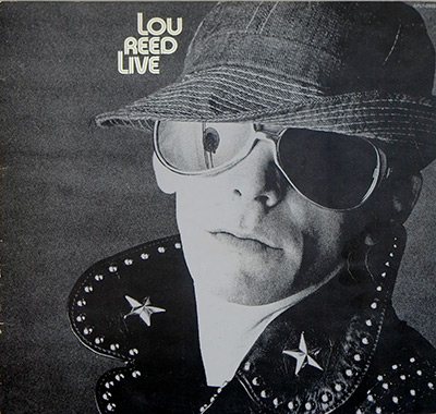 LOU REED - Live  album front cover vinyl record