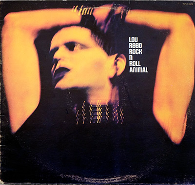 LOU REED - Rock & Roll Animal album front cover vinyl record