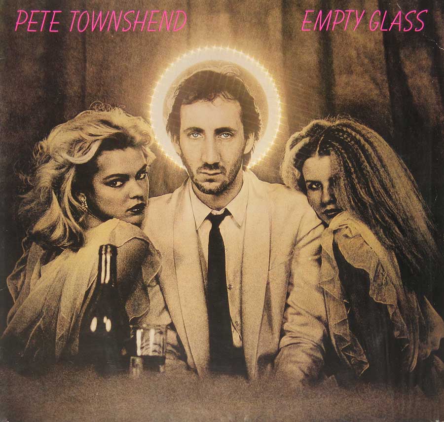 large album front cover photo of: Pete Townsend - Empty Glass (The Who) ATCO ATC 50699 France 12" Vinyl LP Album 