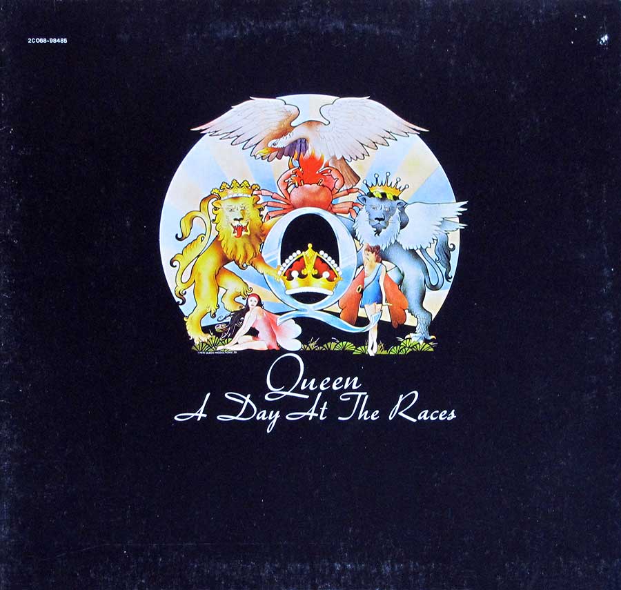 QUEEN - Day At The Races French Release Gatefold 12" LP Vinyl Album front cover https://vinyl-records.nl