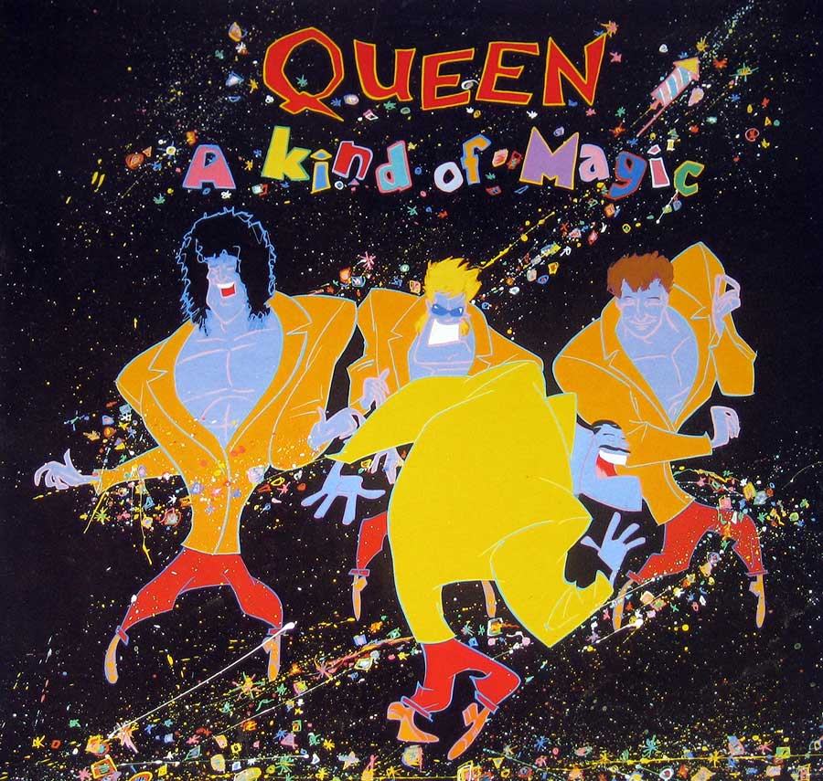 QUEEN - Kind Of Magic Club Edition 12" Vinyl LP Album album front cover