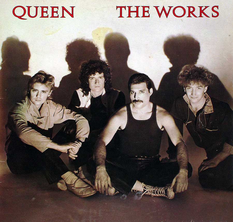 large album front cover photo of: QUEEN . Works 