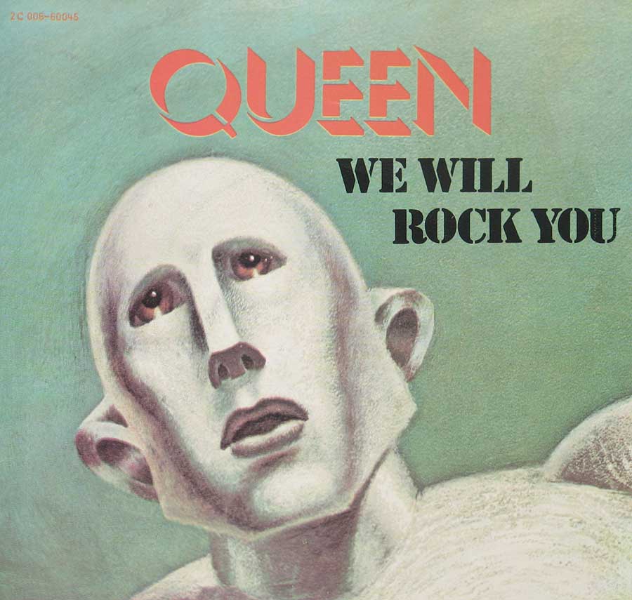 Front Cover Photo Of QUEEN - We Will Rock You 7" PS Single