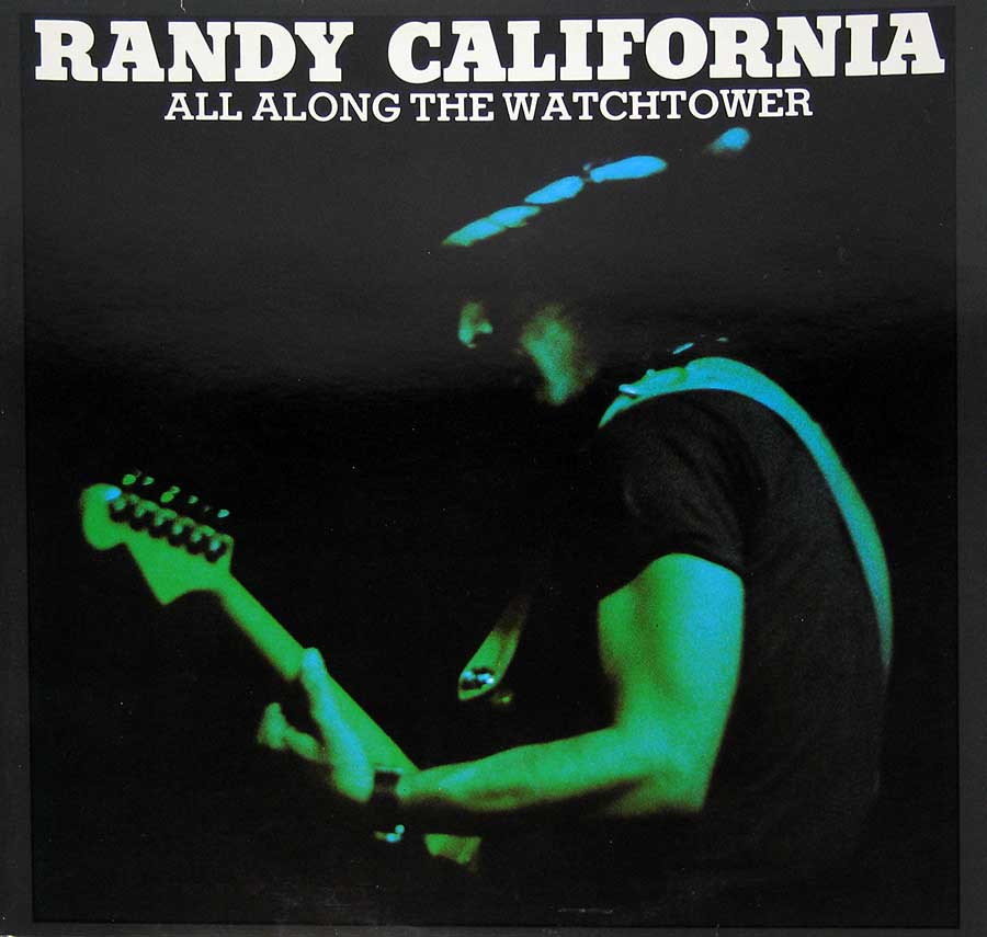Front Cover Photo Of Randy California - All Along the Watchtower