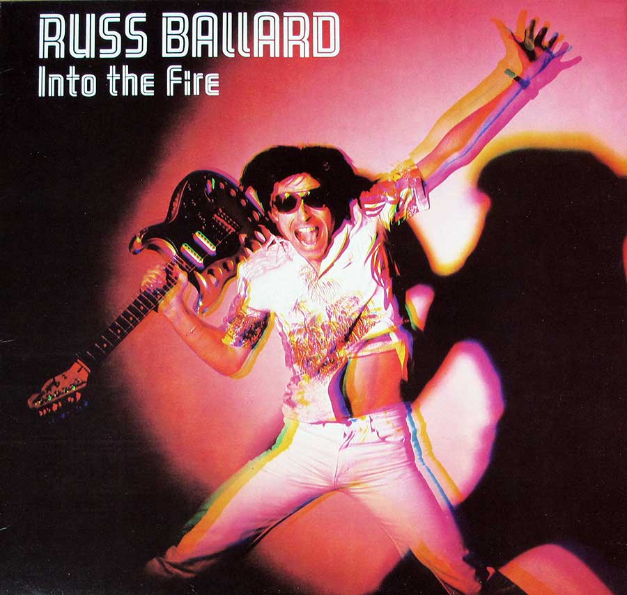 RUSS BALLARD & BARNET Dogs Into The Fire 12" LP Vinyl Album
 front cover https://vinyl-records.nl