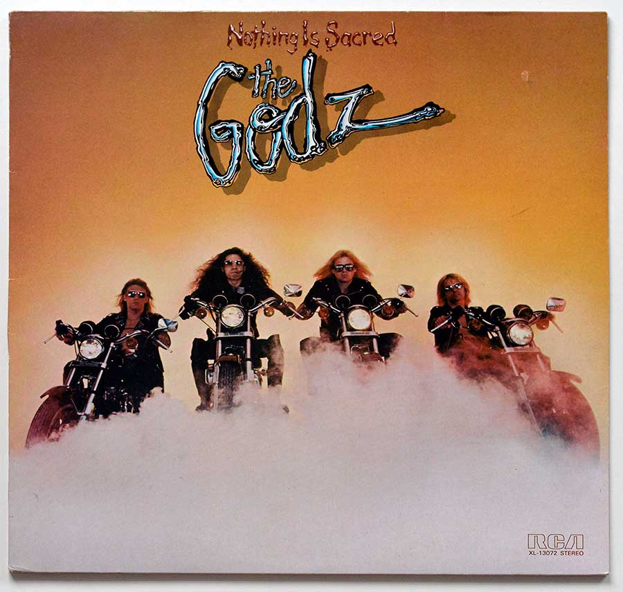 Front Cover Photo Of THE GODZ – Nothing Is Sacred 