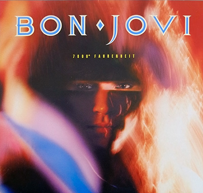 BON JOVI - 7800° Fahrenheit  album front cover vinyl record