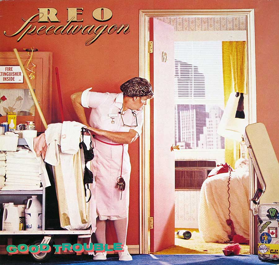 Front Cover Photo Of REO SPEEDWAGON - Good Trouble