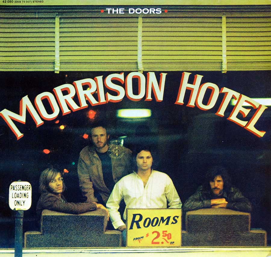 Front Cover Photo Of THE DOORS - Morrison Hotel ( German Release )