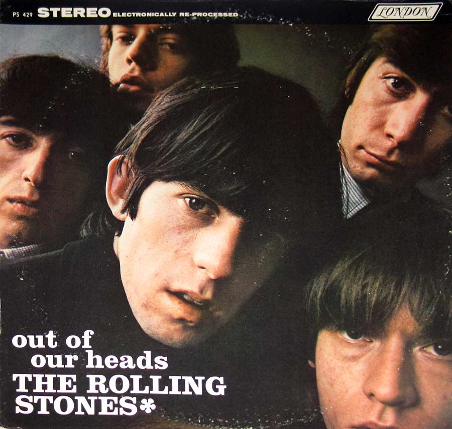 Photo of album back cover Rolling Stones - Out of Our Heads London PS 429