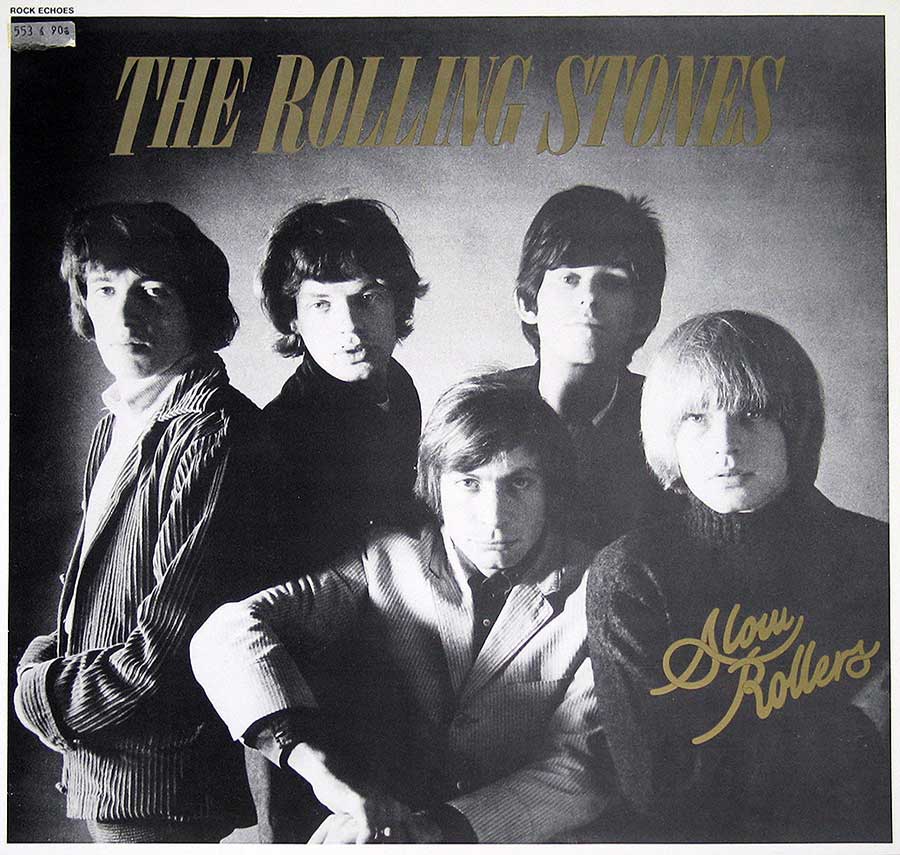 Front Cover Photo Of ROLLING STONES - Slow Rollers