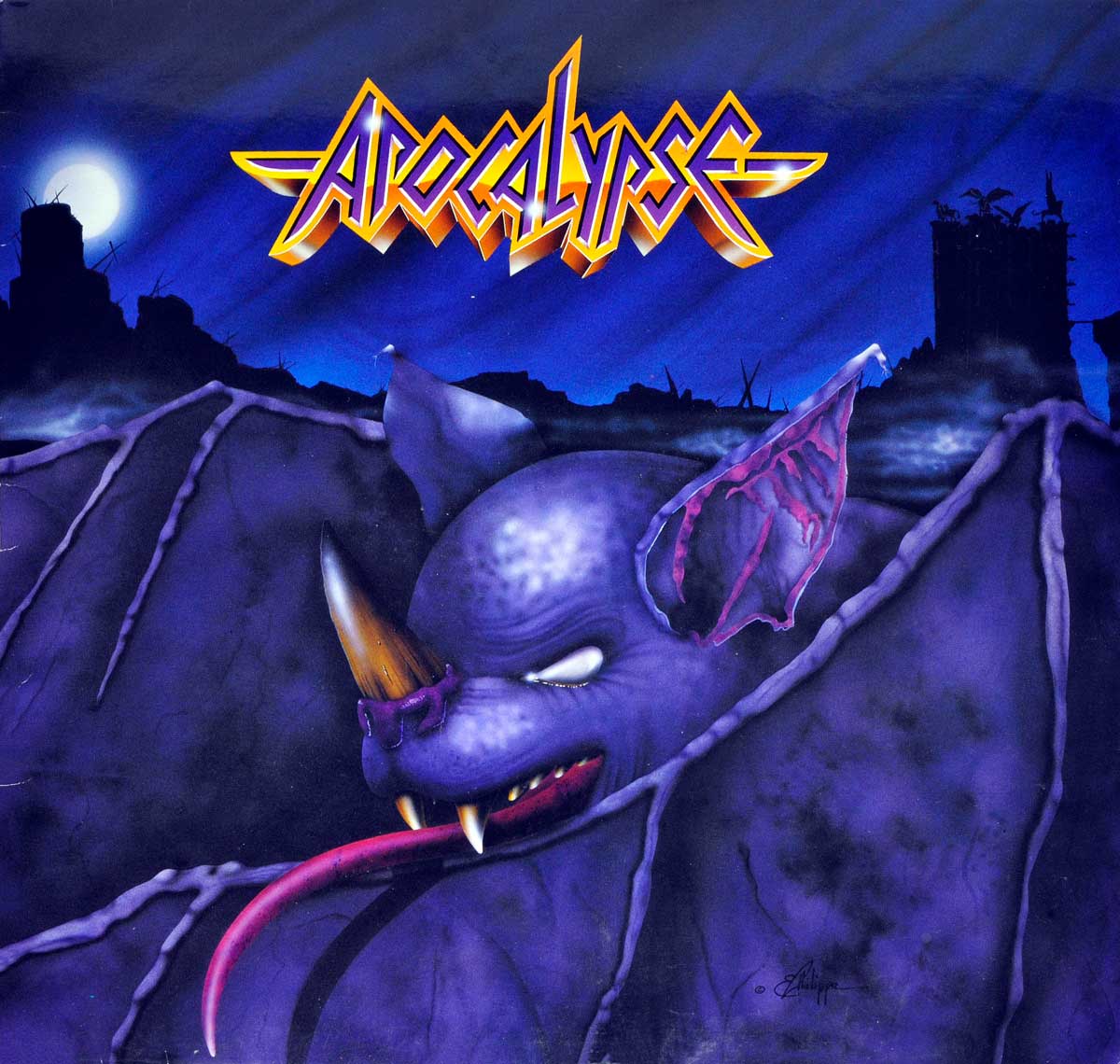large album front cover photo of: Apocalypse self-titled 