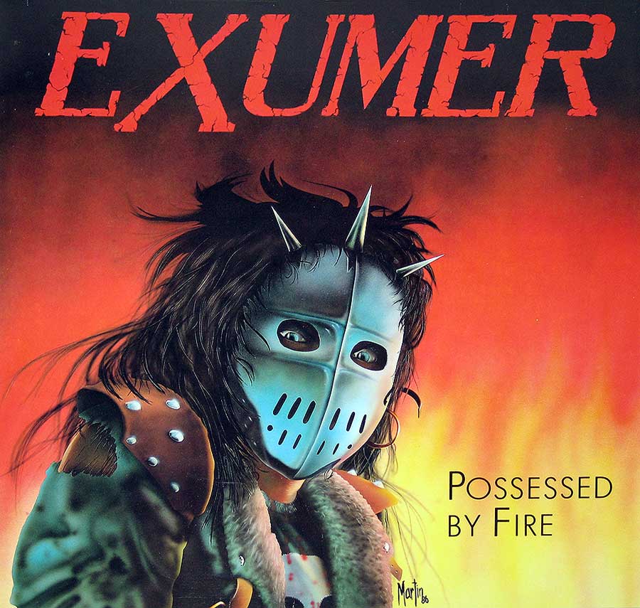 Front Cover Photo Of EXUMER - Possessed By Fire