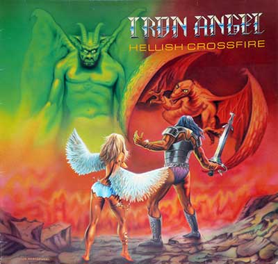 Thumbnail Of  IRON ANGEL - Hellish Crossfire ( Germany )
 album front cover