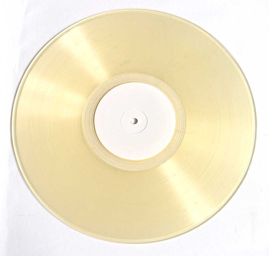 MEGADETH - Death in the Fire 180g White Label Transparent Vinyl 12" LP Album
 vinyl lp record 