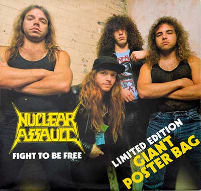 Thumbnail Of  NUCLEAR ASSAULT - Fight To Be Free album front cover