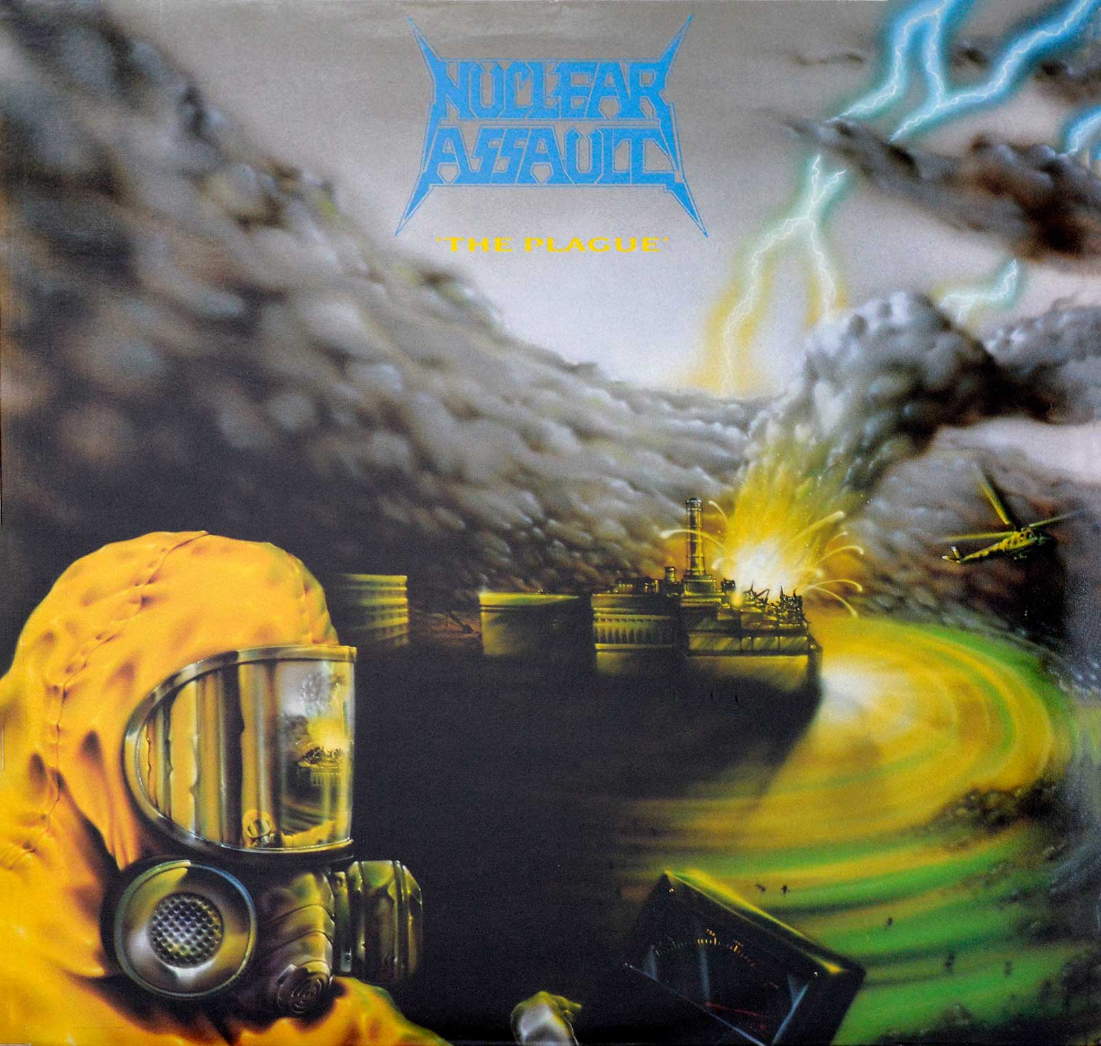 Album Front Cover Photo of NUCLEAR ASSAULT - The Plague 