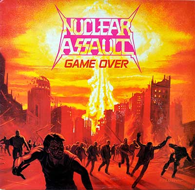 Thumbnail Of  NUCLEAR ASSAULT - Game Over album front cover