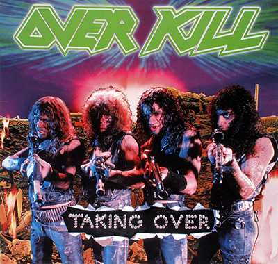 OVERKILL - Taking Over (International Releases) album front cover vinyl record