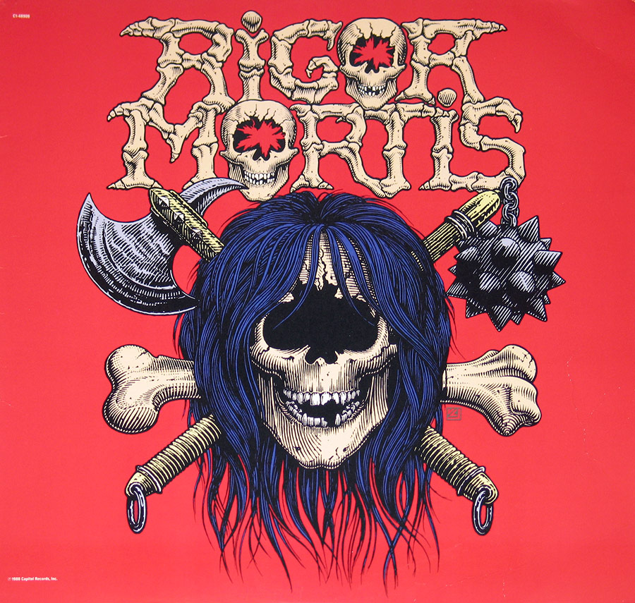 RIGOR MORTIS - Self-Titled 12" Vinyl LP Album front cover https://vinyl-records.nl