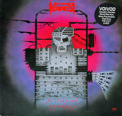VOIVOD - Dimension Hatross album front cover vinyl record
