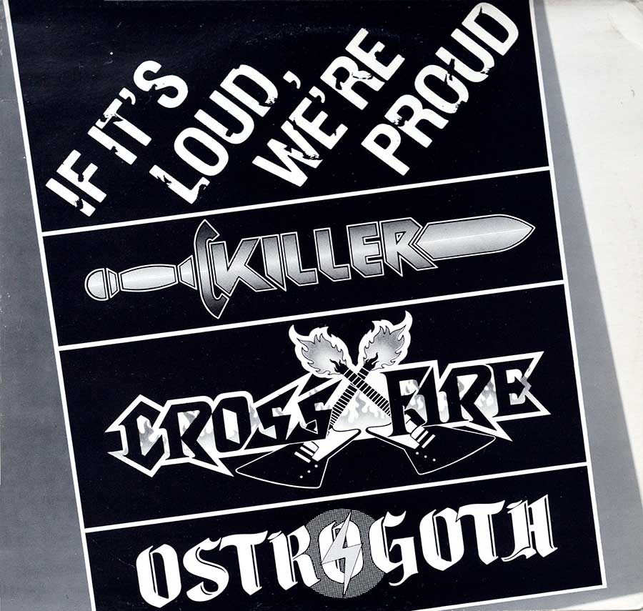 large album front cover photo of: Killer, Crossfire, Ostrogoth 