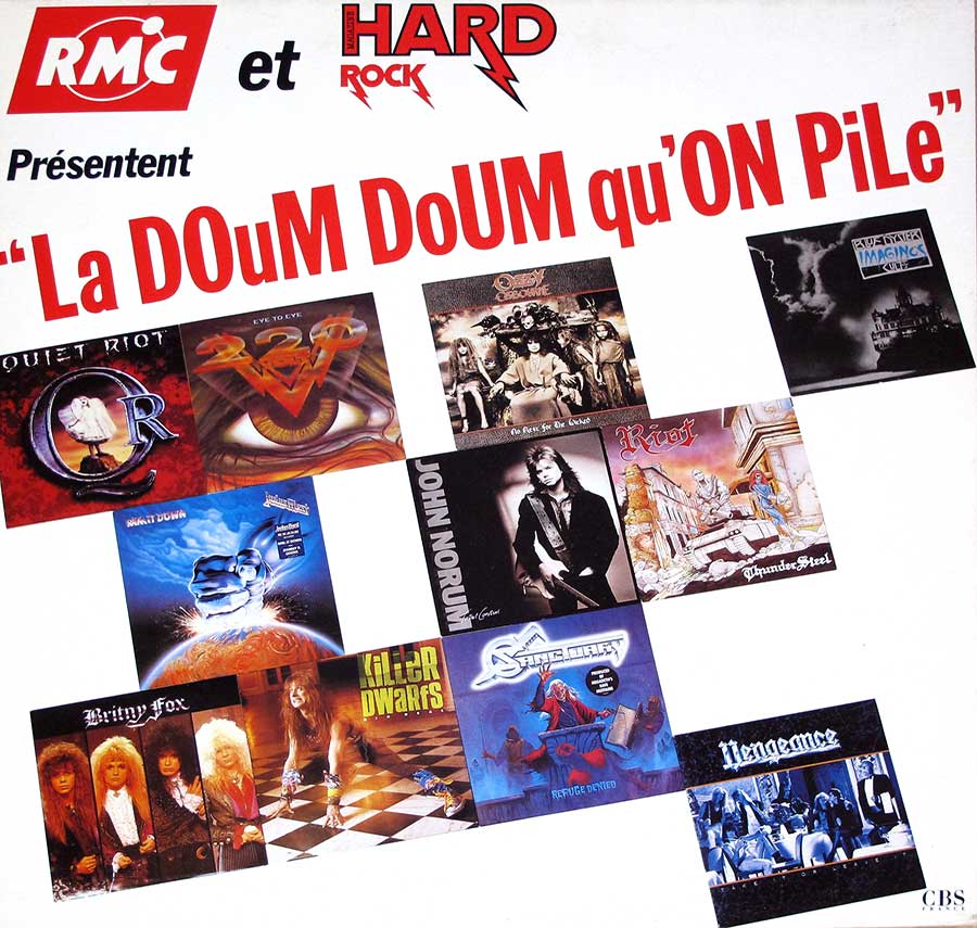 Various Artists LA DOUM DOUM - Qu'un Pile Sample LP RMC Et Hard Rock Presentent 12" LP VINYL 
 front cover https://vinyl-records.nl