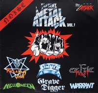 METAL ATTACK VOL 1 - German Metal Attack Tour 1985