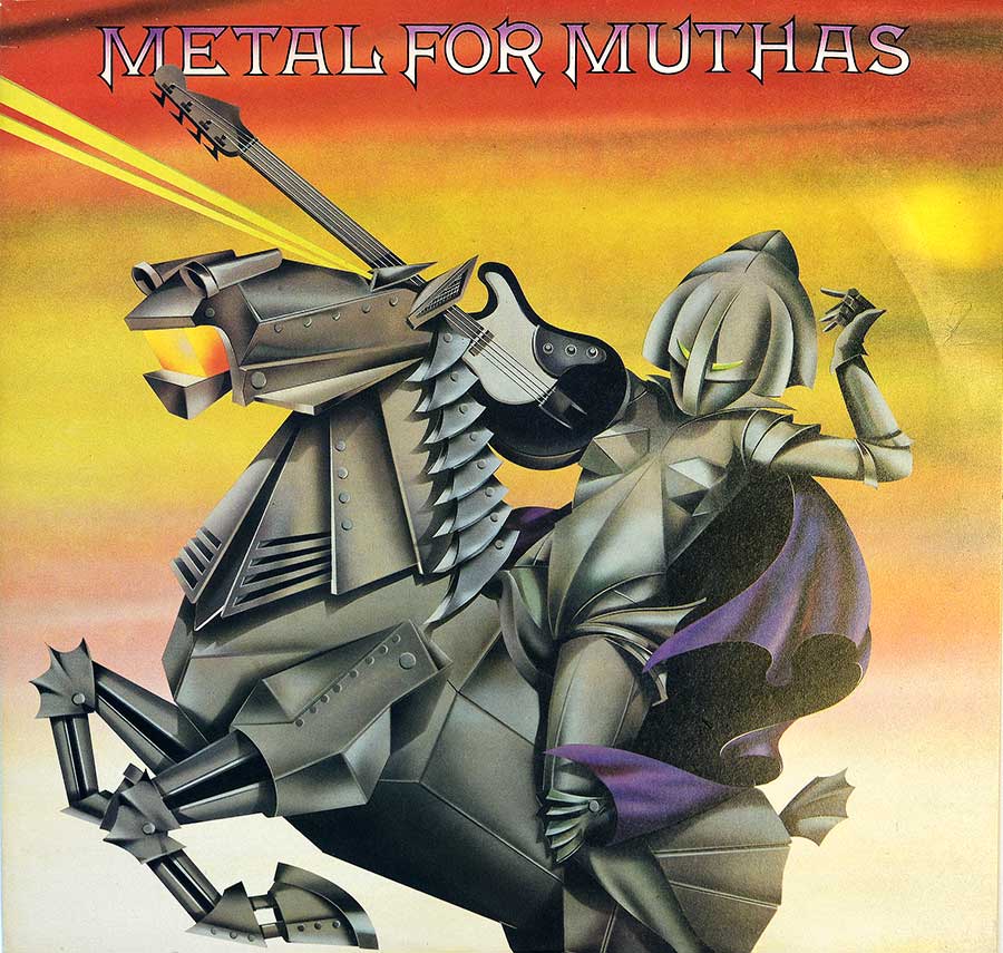 Front Cover Photo Of VARIOUS ARTISTS - Metal for Muthas Iron Maiden NWOBHM 12" LP ALBUM VINYL
