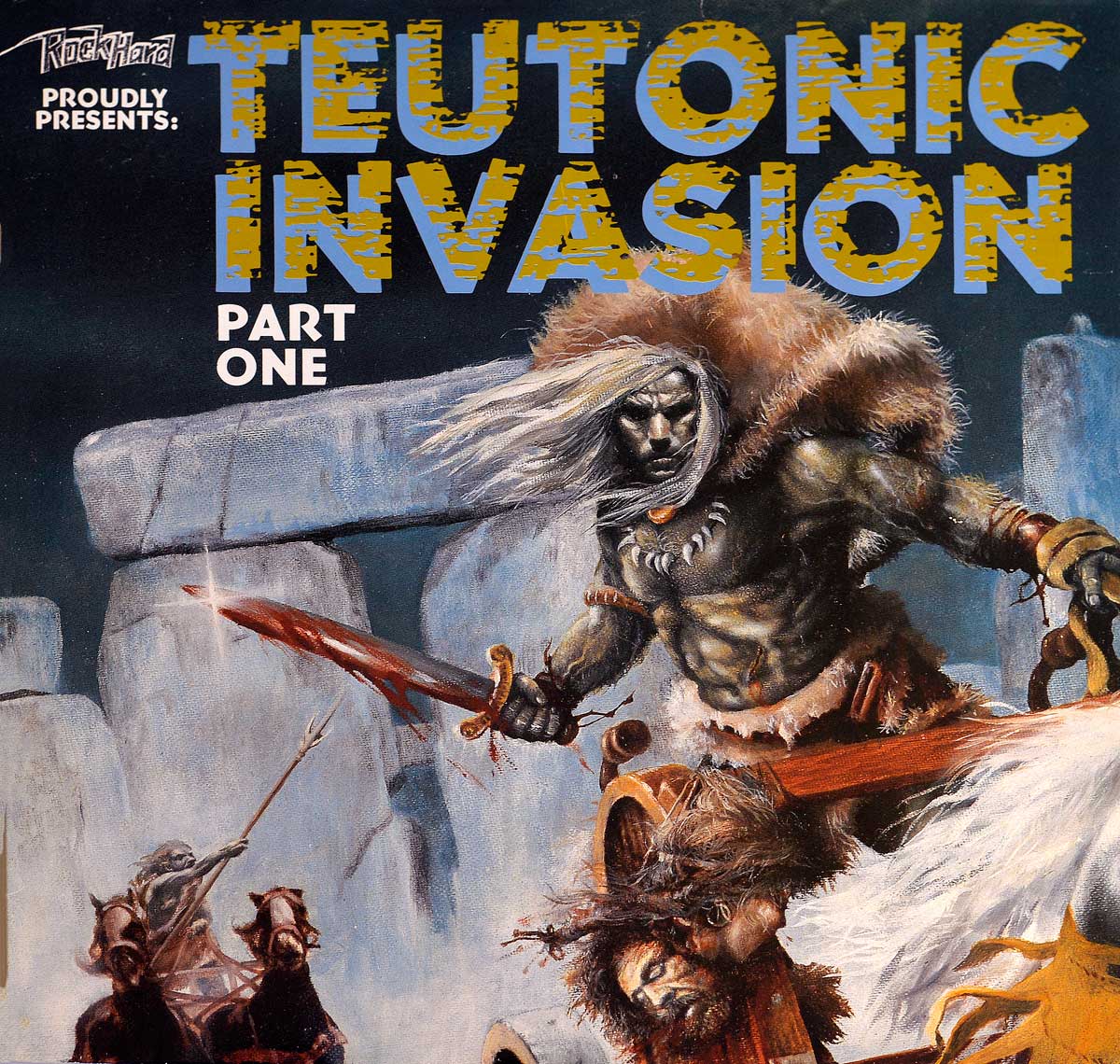large album front cover photo of: Teutonic Invasion 