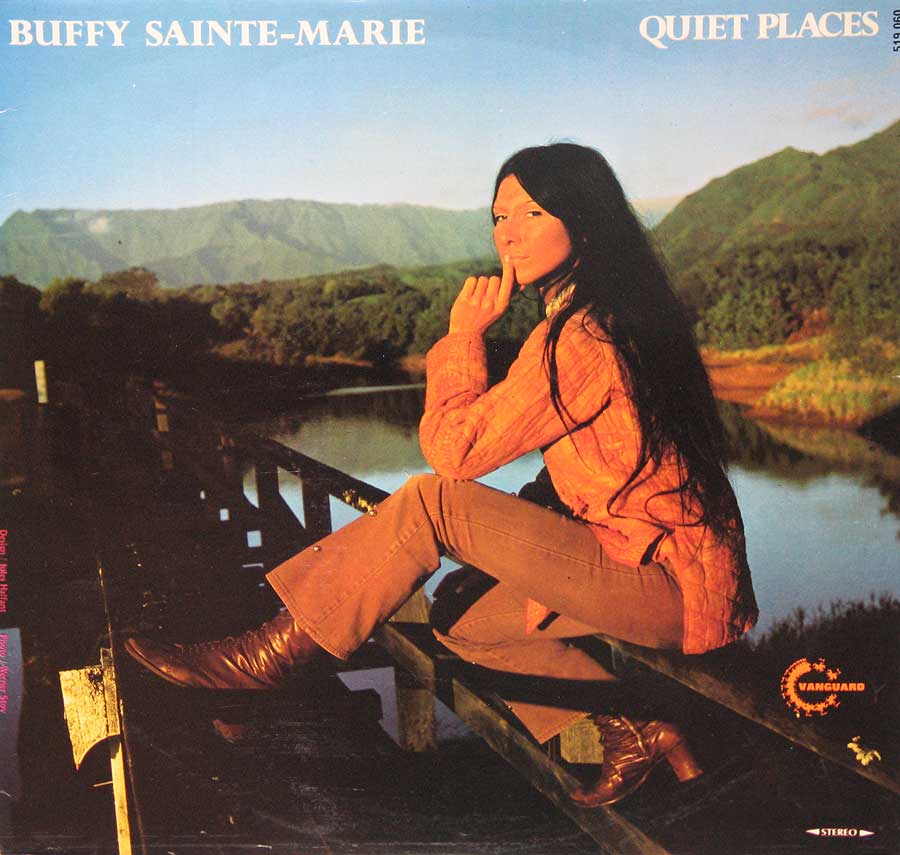 Front Cover Photo Of Buffy Sainte-Marie Quiet Places