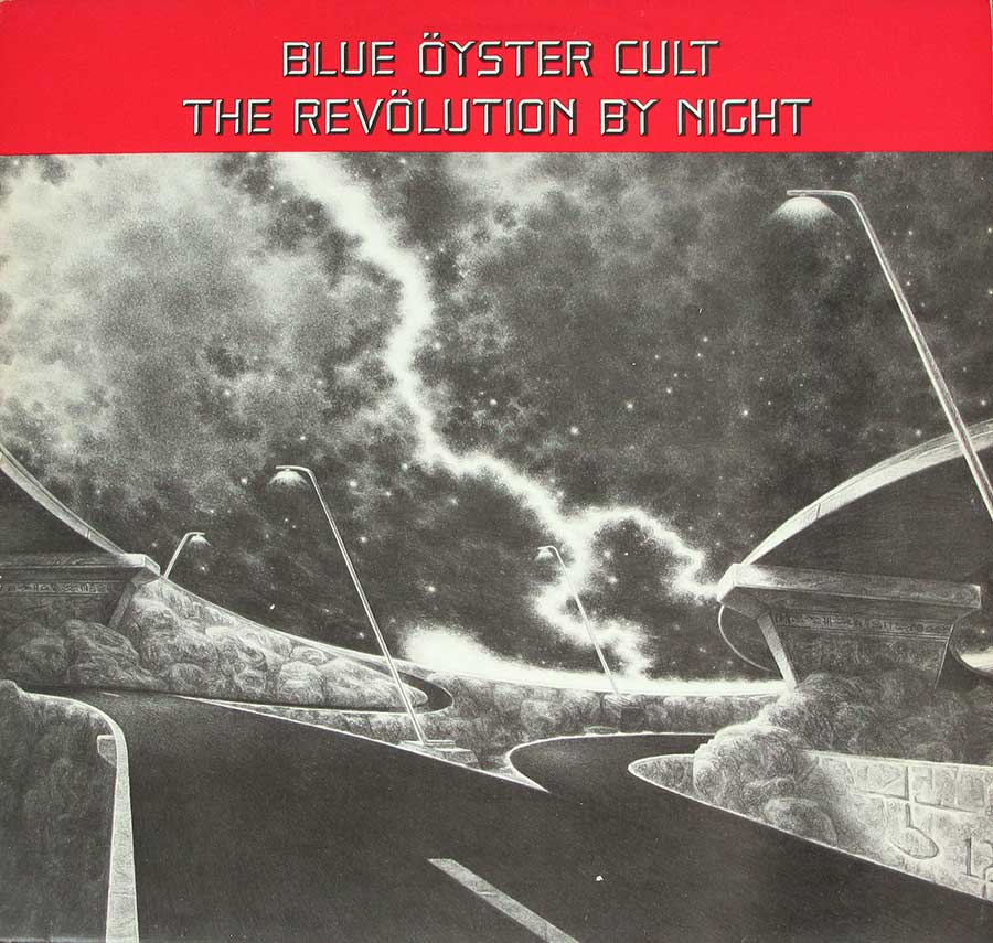 BLUE ÖYSTER CULT - The Revolution By Night 12" VINYL LP ALBUM front cover https://vinyl-records.nl