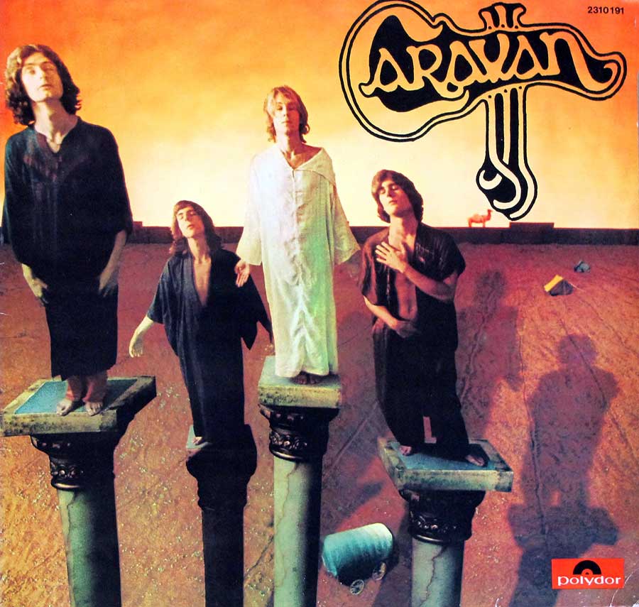 Front Cover Photo Of CARAVAN - S/T Self-Titled 12" LP Vinyl Album
