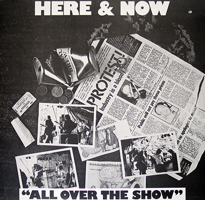 HERE & NOW - All Over The Show Live album front cover vinyl LP album https://vinyl-records.nl