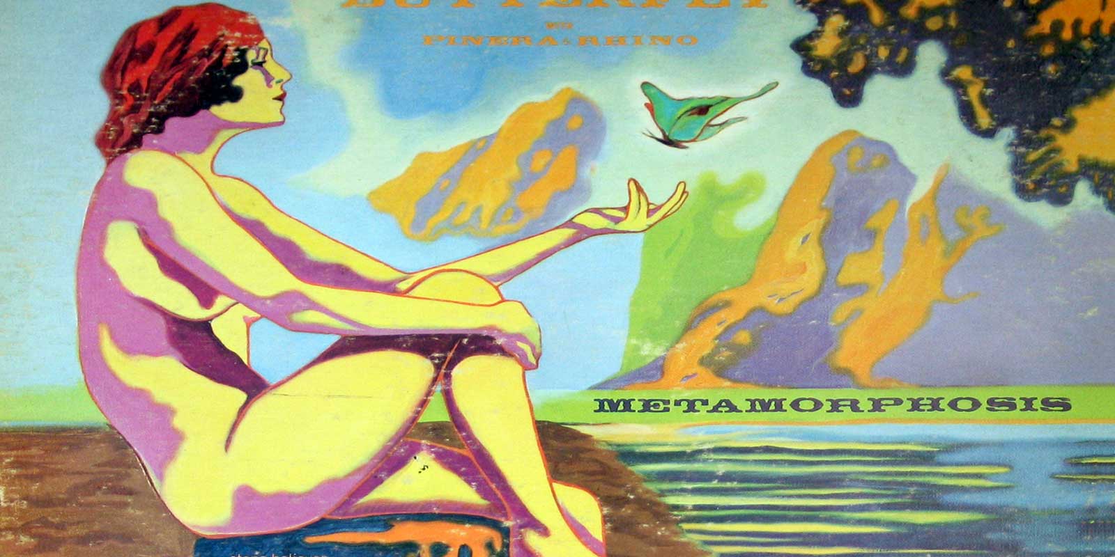 large album front cover photo of: IRON BUTTERFLY Vinyl Records from the 1970s  
