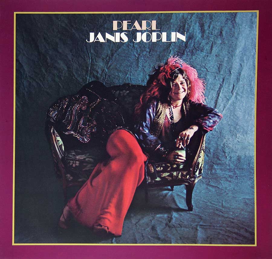 JANIS JOPLIN - Pearl 12" VINYL LP ALBUM album front cover