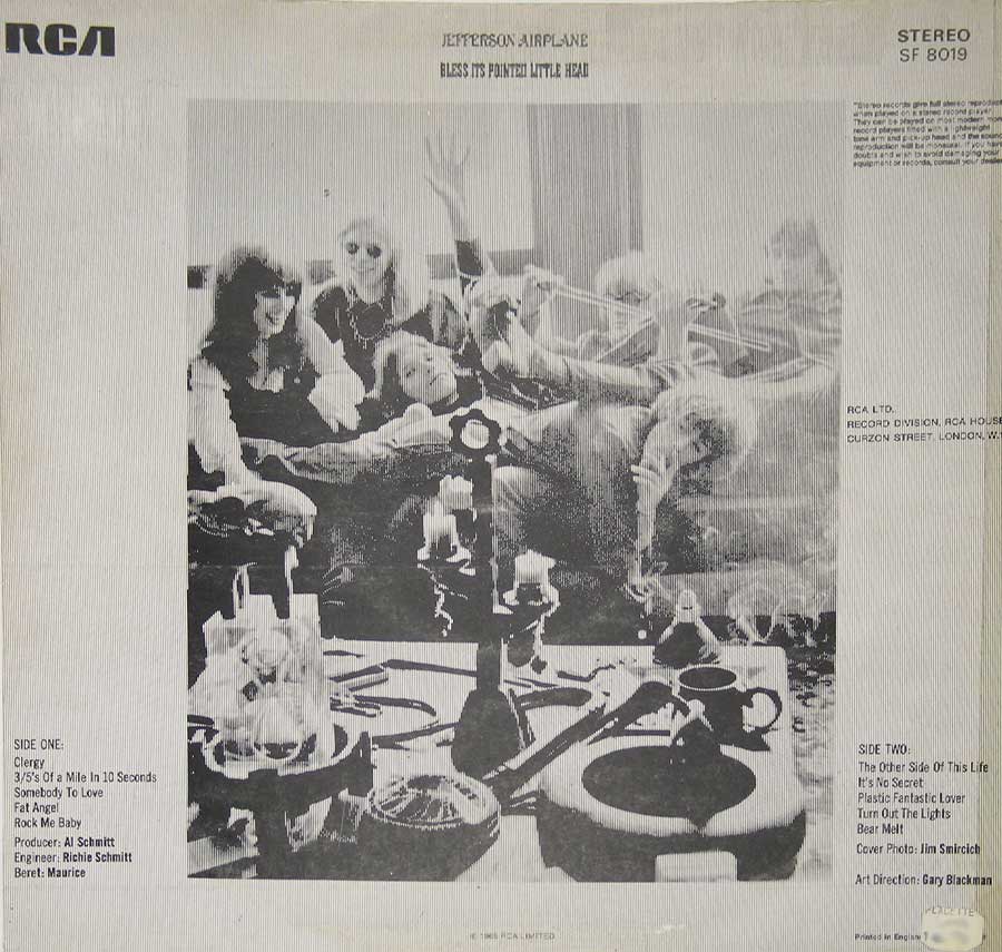 High Resolution Photo of jefferson airplane bless pointed little head 