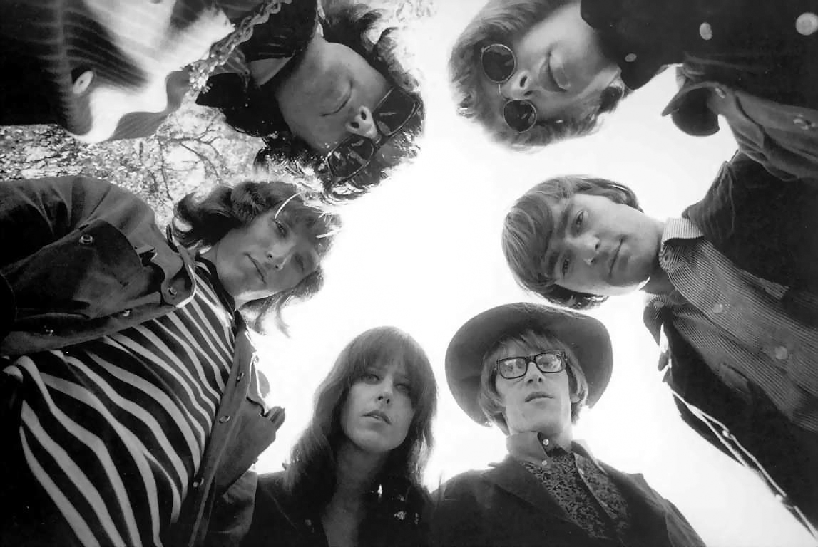 Group photo of the Jefferson Airplane band