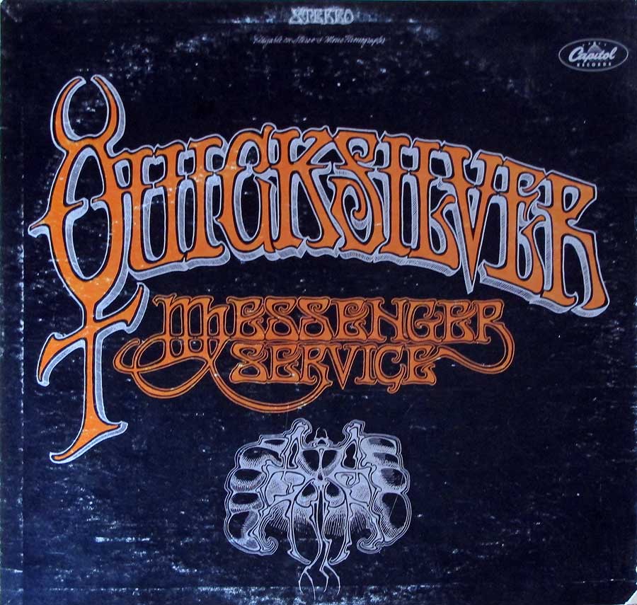 QUICKSILVER MESSENGER SERVICE - Self-Titled 1st Album 12" LP VINYL front cover https://vinyl-records.nl