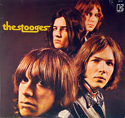 THE STOOGES - S/T Self-Titled album front cover vinyl record
