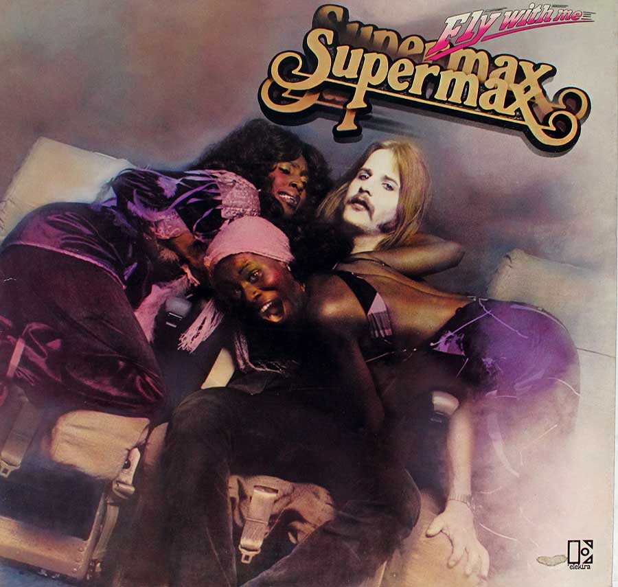 SUPERMAX - Fly With Me - Acid Disco 12" Vinyl LP Album
 front cover https://vinyl-records.nl