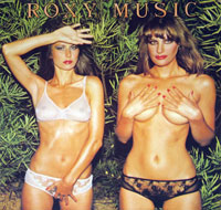 The cover features two models, who lead singer Bryan Ferry met on holiday. They appear wearing translucent underwear, with their pubic hair and nipples on one of the models visible whilst the other, who isn't wearing anything over her breasts, is covering them with her hands.
