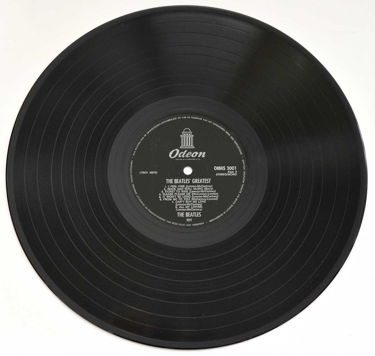 Photo of record 2   of BEATLES - The Beatles' Greatest Odeon 
