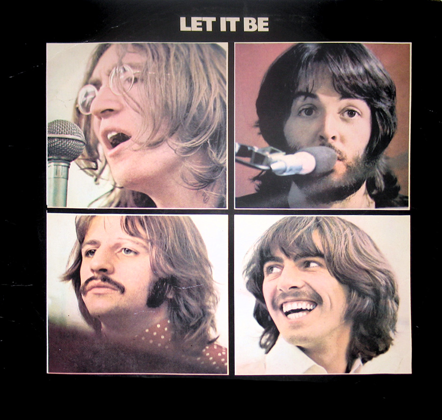 Front Cover Photo Of BEATLES - Let it Be Italian Release 12" Vinyl LP Album