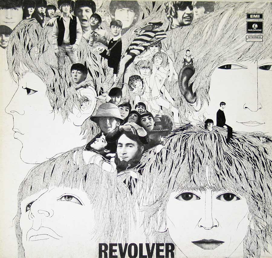 Front Cover Photo Of BEATLES - Revolver Italian Release 12" Vinyl LP Album
