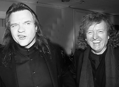 Photo of FRANK FARIAN and MEAT LOAF https://vinyl-records.nl/