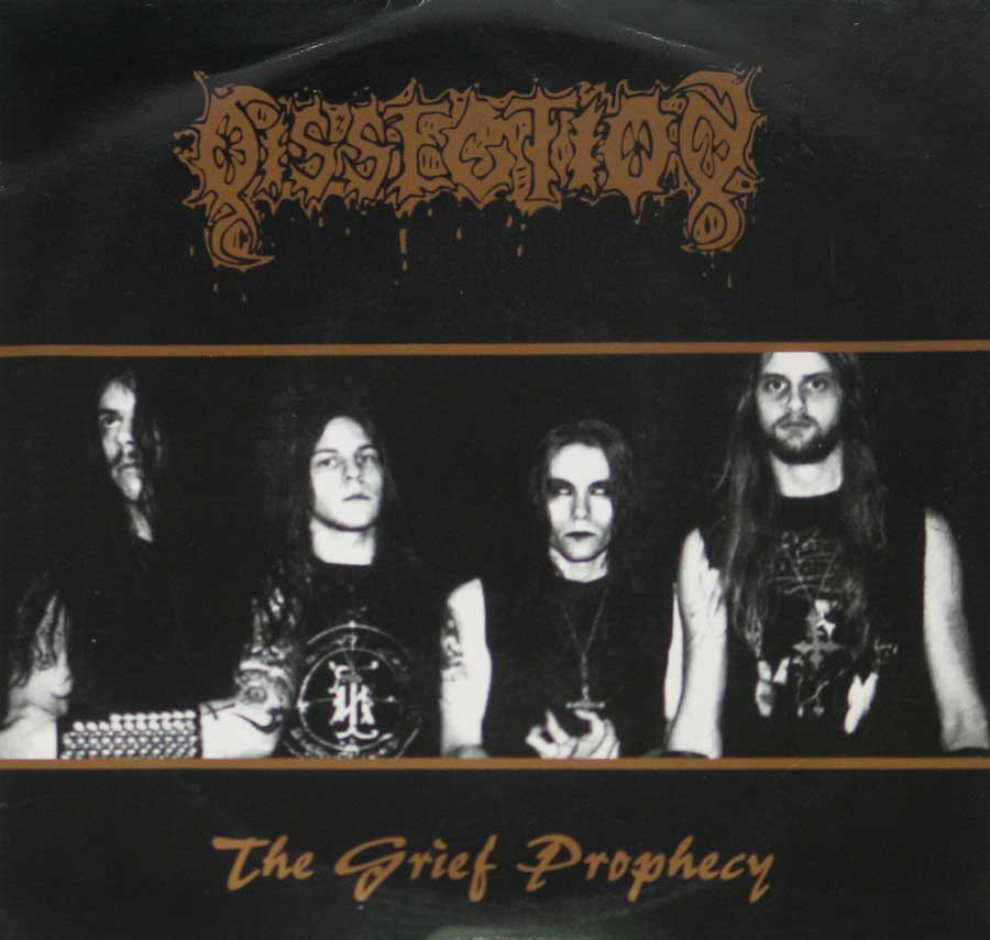 Front Cover Photo Of DISSECTION - The Grief Prophecy Demo '91 Vinyl Single