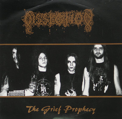 DISSECTION - The grief prophecy Demo '91 album front cover vinyl LP album https://vinyl-records.nl