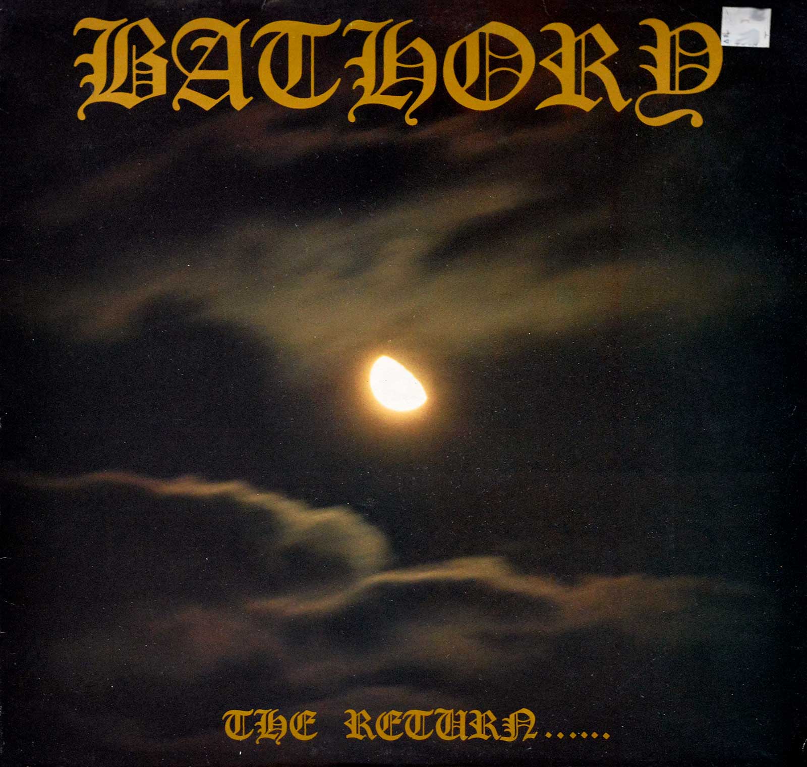 Album Front Cover Photo of BATHORY - The Return… of the Darkness and Evil 